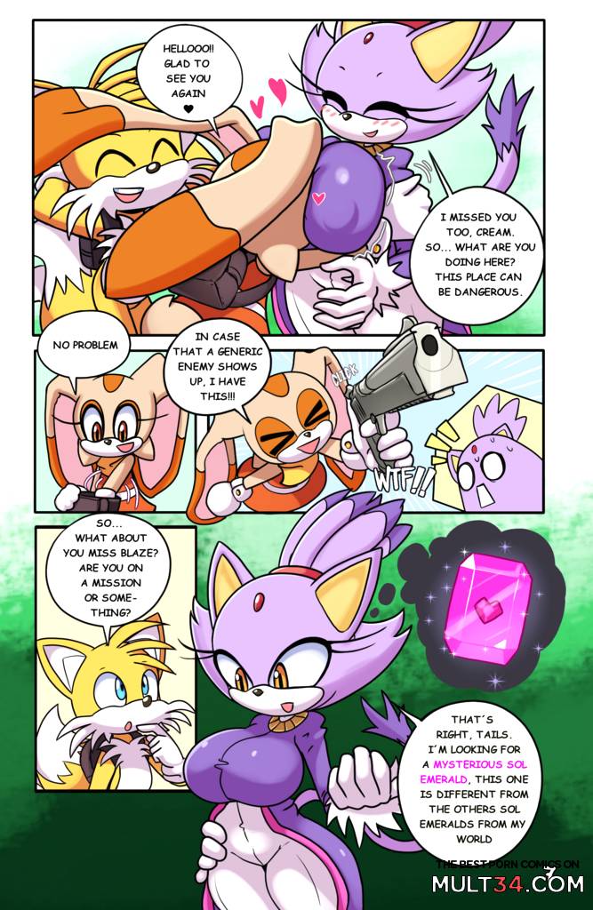 Tails Rush'd Blazy Mix 1-2 - Porn Comics page 8