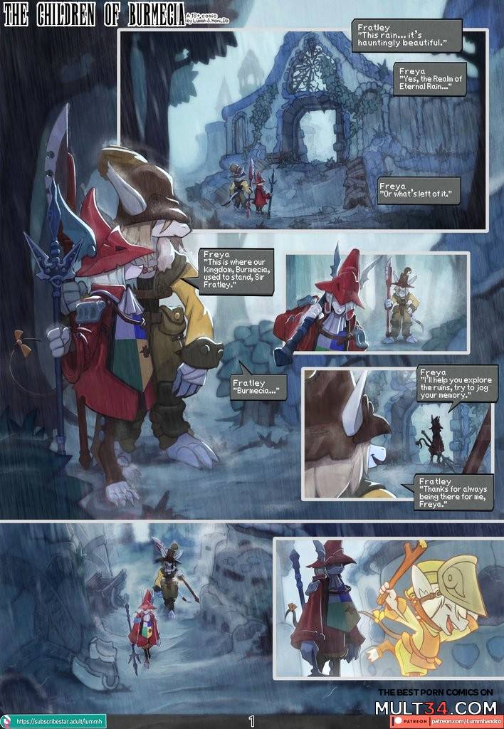 The Children of Burmecia - Porn Comics page 2