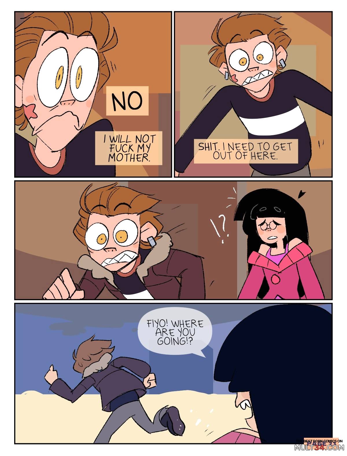 The Coarse Curse 1: Fiyo - Porn Comics page 24