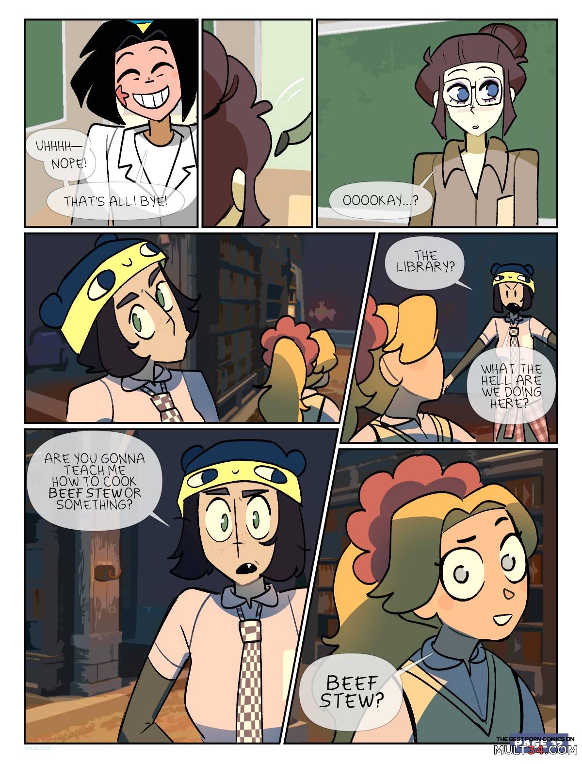 The Coarse Curse 2: Agoro - Porn Comics page 34