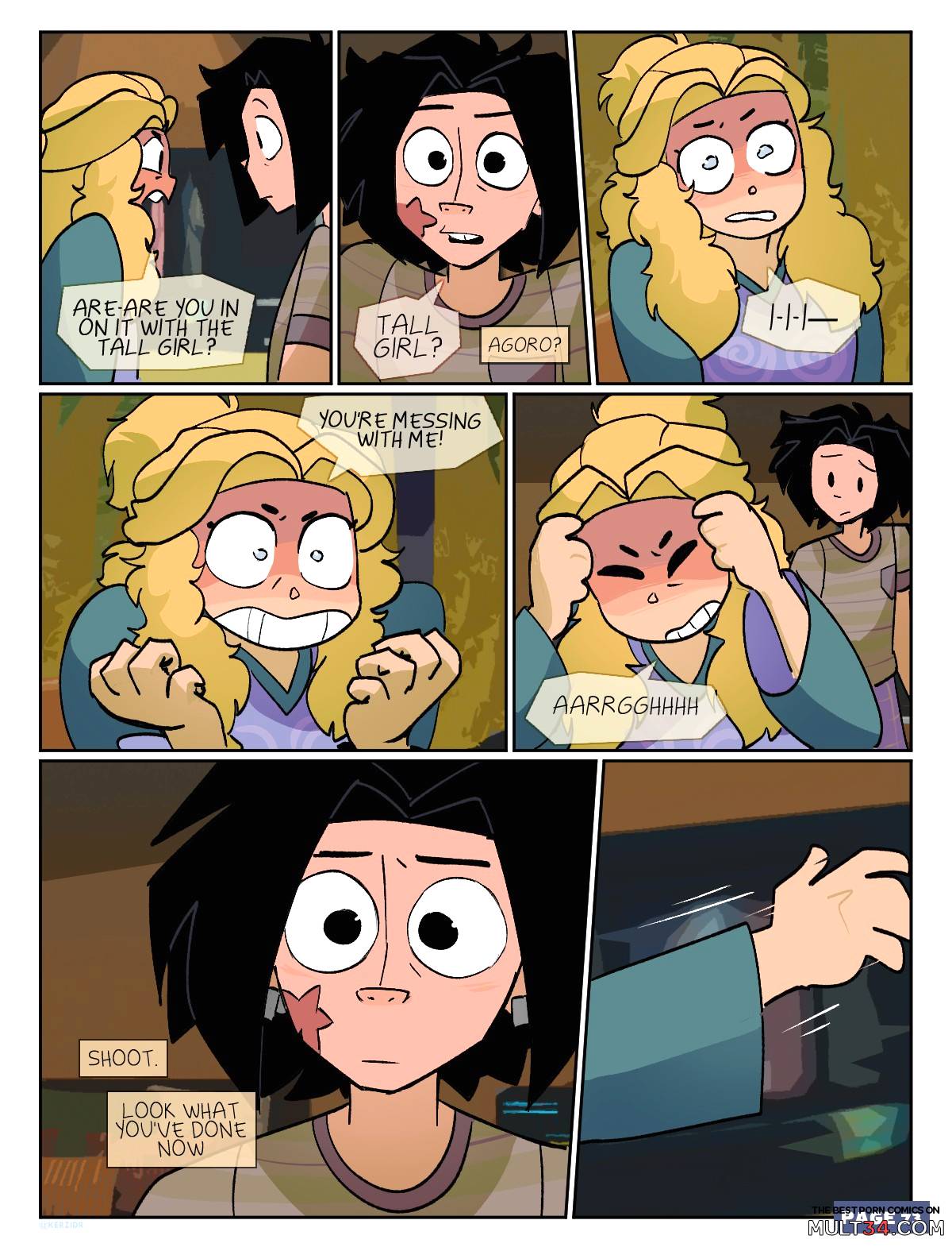 The Coarse Curse 2: Agoro - Porn Comics page 75