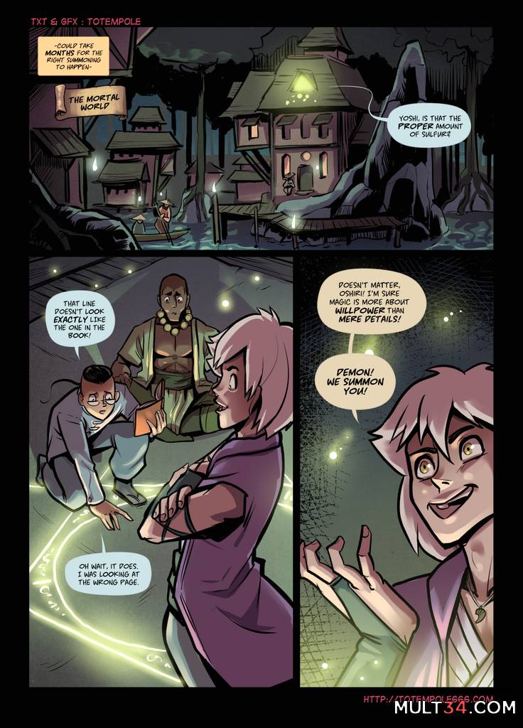 The Cummoner 28: Soul-Bound Sorceress - Porn Comics page 14
