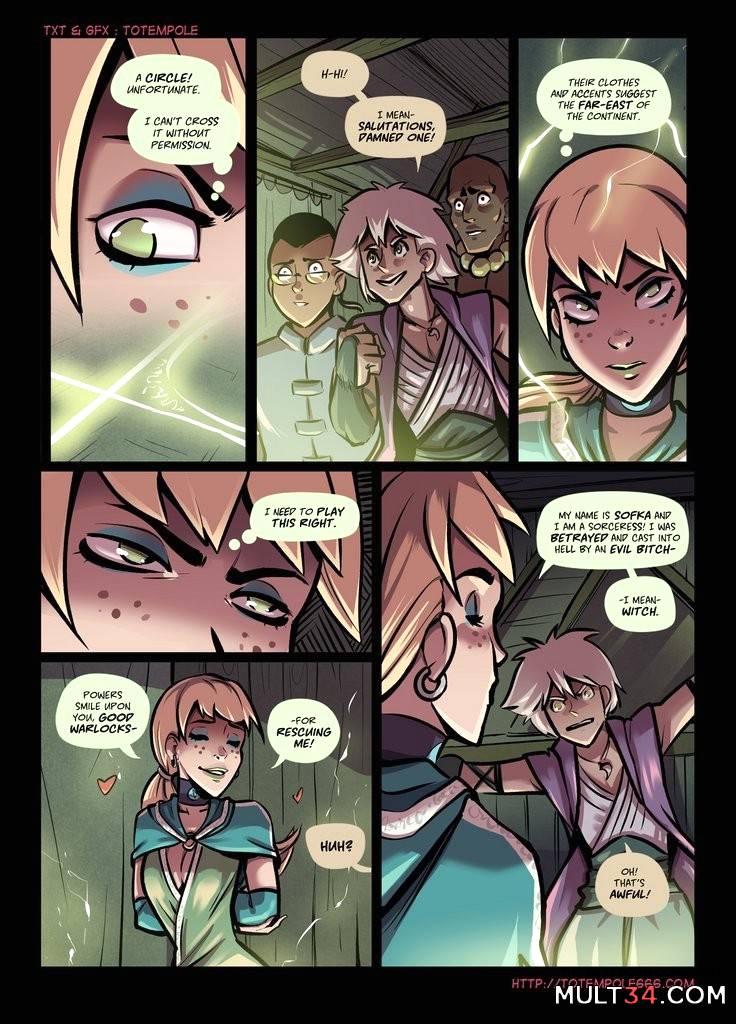 The Cummoner 28: Soul-Bound Sorceress - Porn Comics page 17