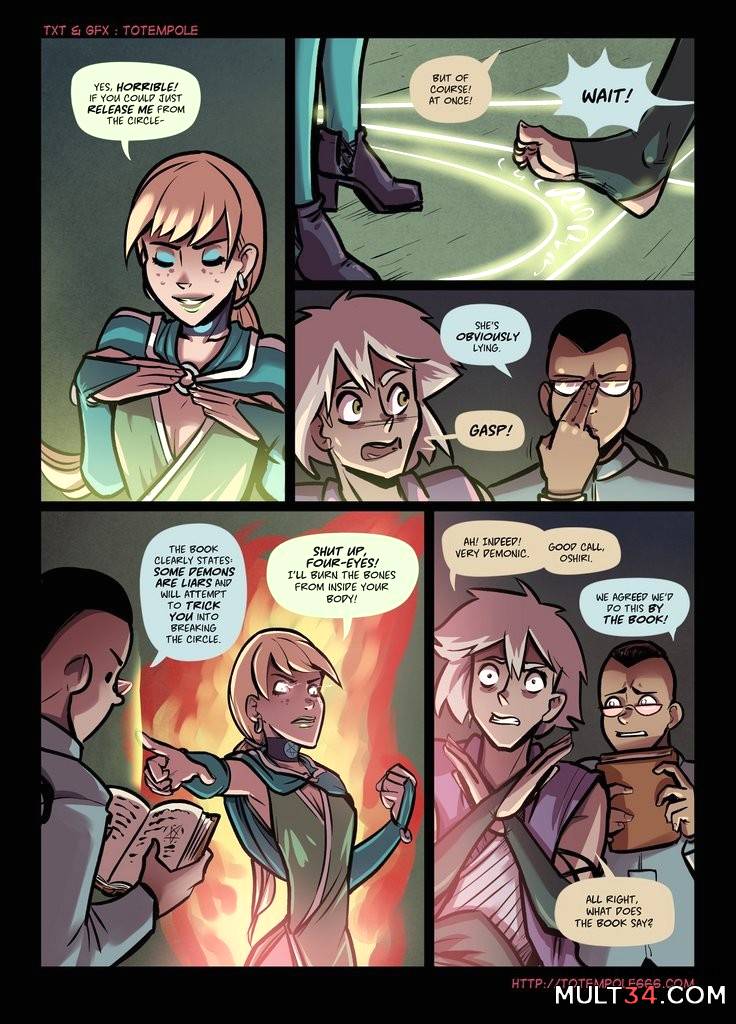 The Cummoner 28: Soul-Bound Sorceress - Porn Comics page 18