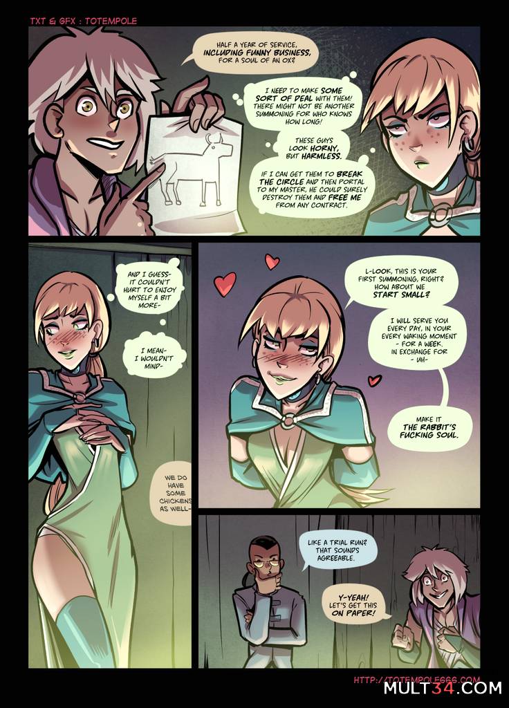 The Cummoner 28: Soul-Bound Sorceress - Porn Comics page 20