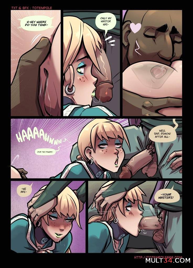 The Cummoner 28: Soul-Bound Sorceress - Porn Comics page 32