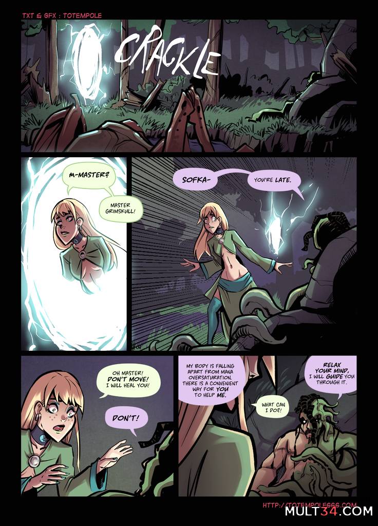 The Cummoner 28: Soul-Bound Sorceress - Porn Comics page 46