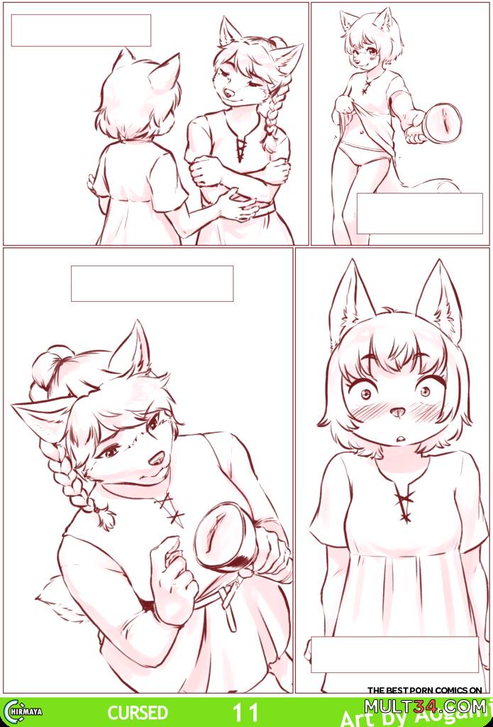 The Girl and the Cursed Panties - Porn Comics page 12