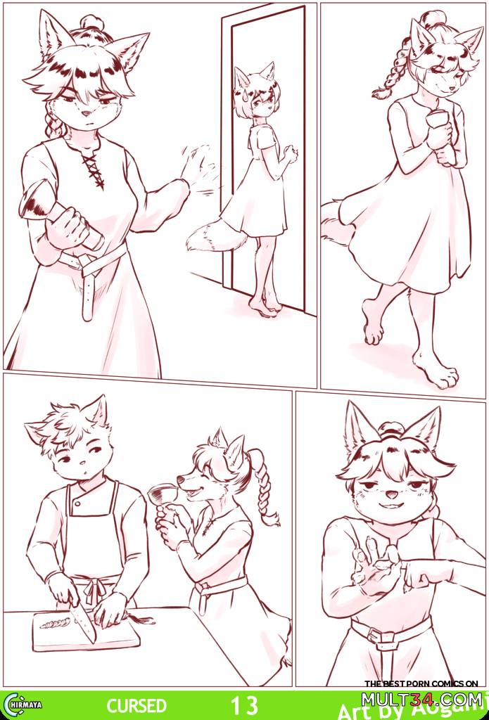 The Girl and the Cursed Panties - Porn Comics page 14