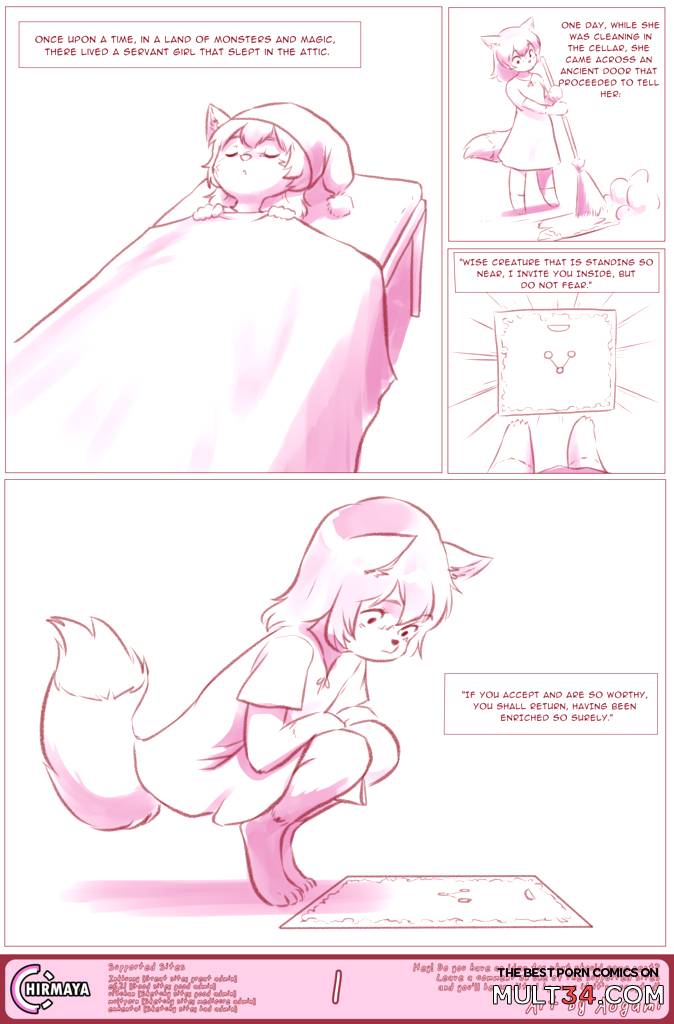 The Girl and the Cursed Panties - Porn Comics page 2