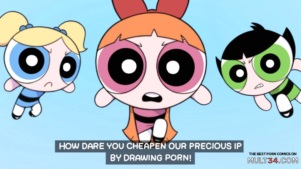The PowerPuff Girls vs Garabatoz - Porn Comics page 1