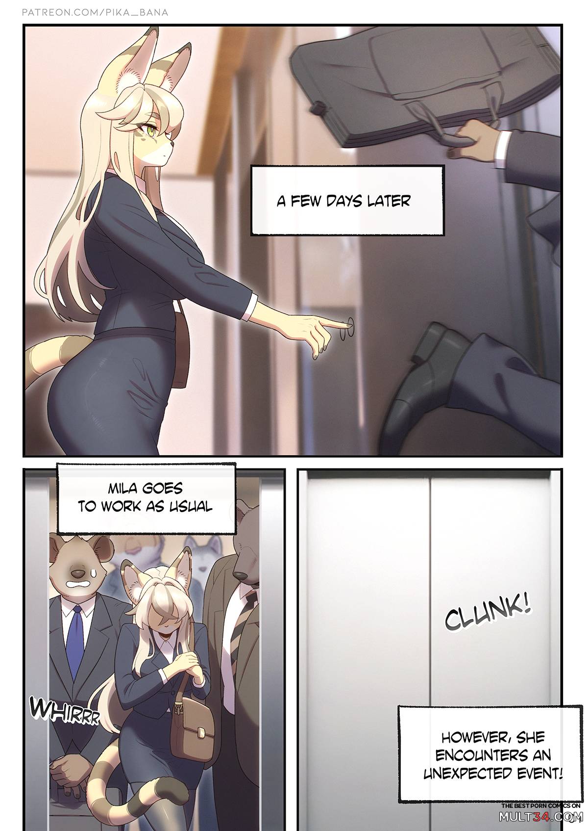 The SEXret Elevator page 1