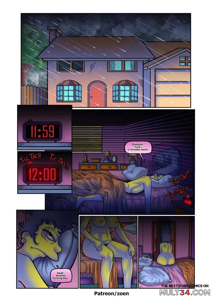 The Simpsons My Best Friend's Mom - Porn Comics page 19