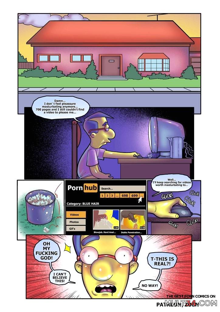 The Simpsons My Best Friend's Mom - Porn Comics page 2