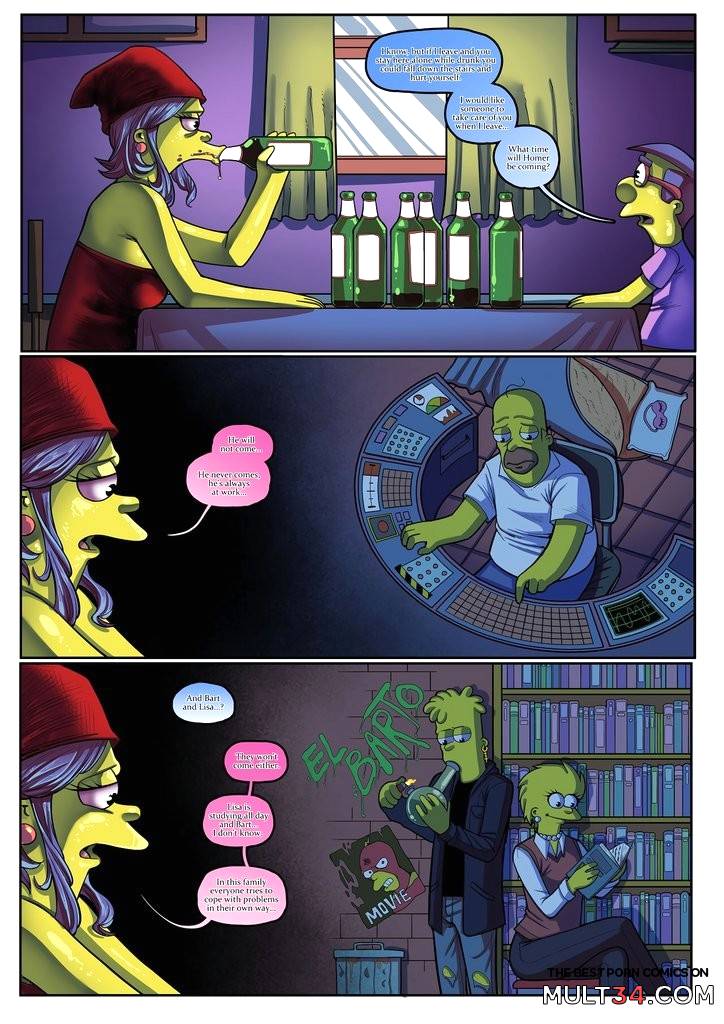The Simpsons My Best Friend's Mom - Porn Comics page 38