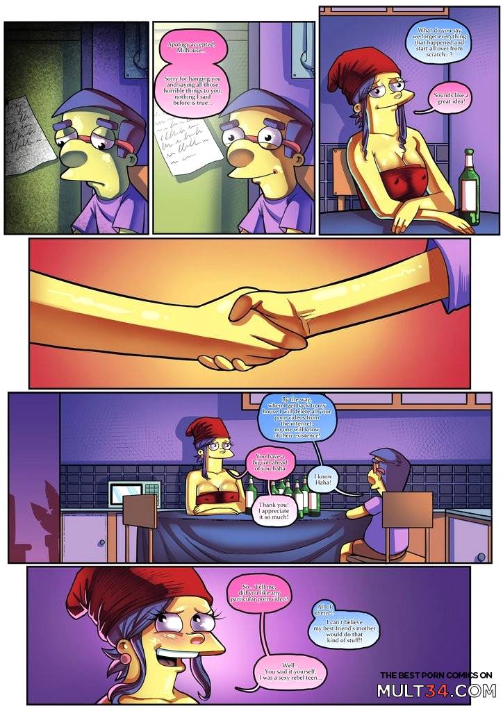 The Simpsons My Best Friend's Mom - Porn Comics page 40
