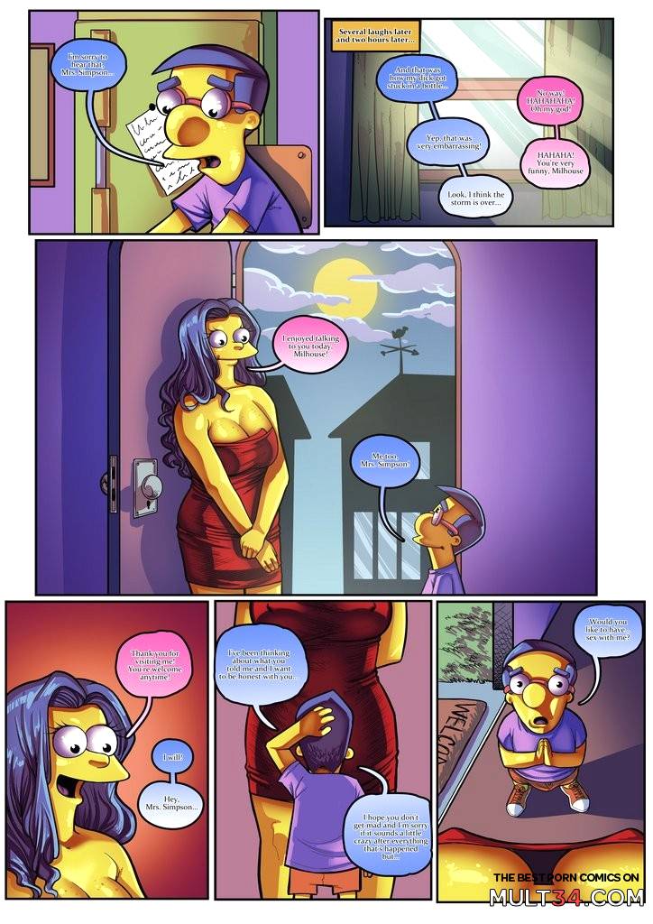 The Simpsons My Best Friend's Mom - Porn Comics page 44