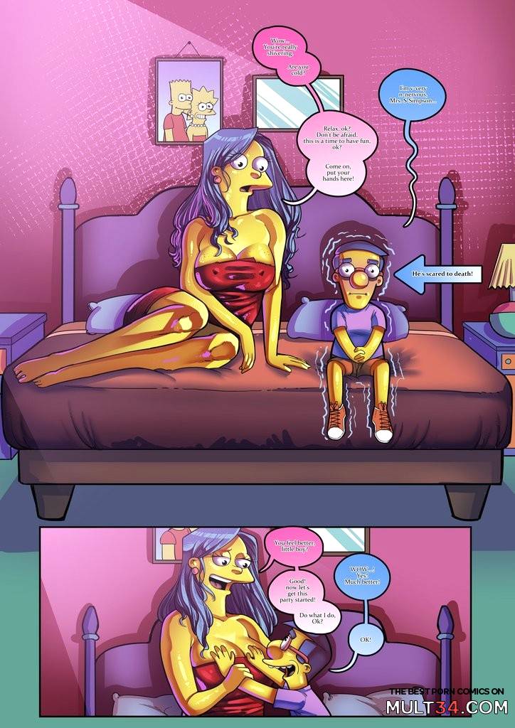 The Simpsons My Best Friend's Mom - Porn Comics page 47