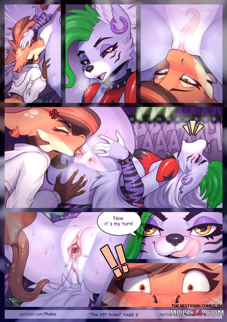The VIP Ticket - Porn Comics page 2