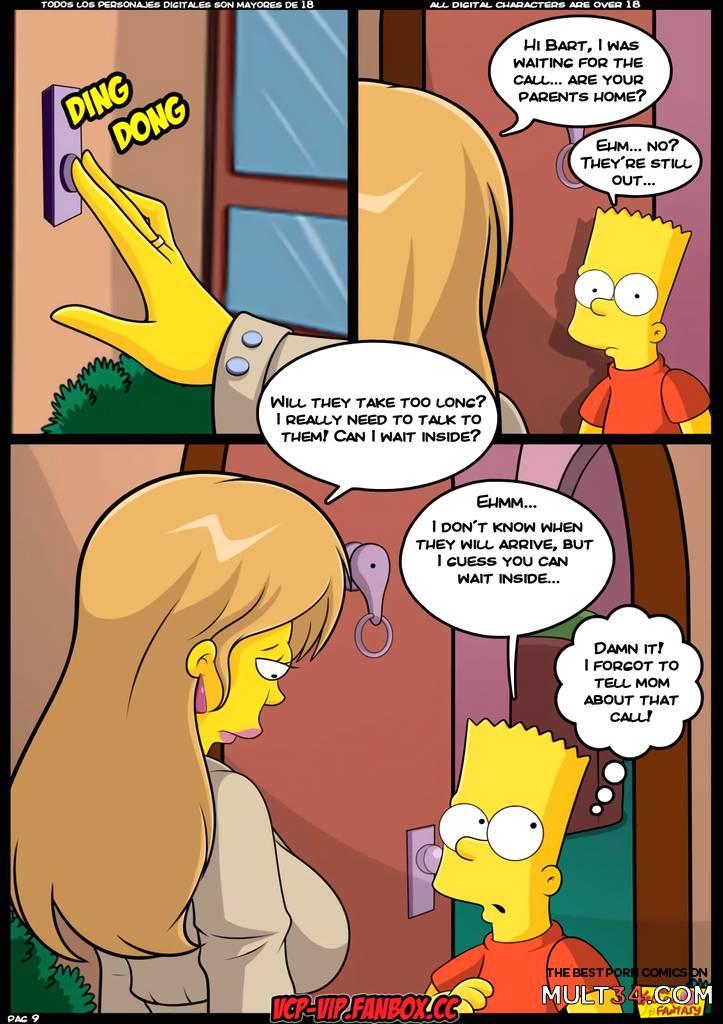The Yellow Fantasy: Babysitting without Babysitting - Porn Comics page 10