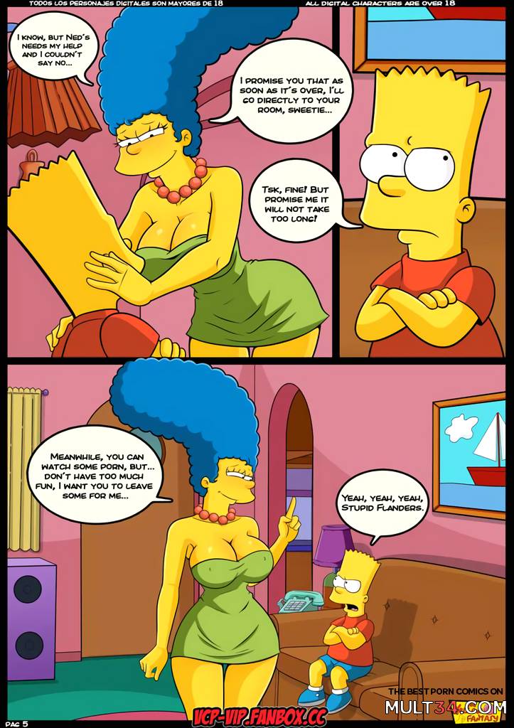 The Yellow Fantasy: Babysitting without Babysitting - Porn Comics page 6