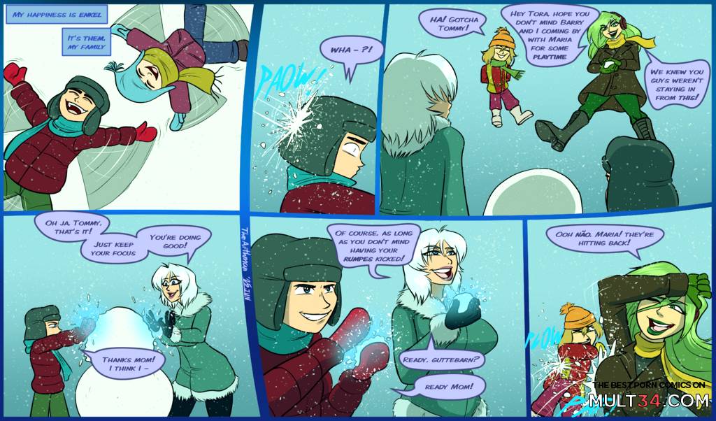 Trapped Under Ice - Porn Comics page 22