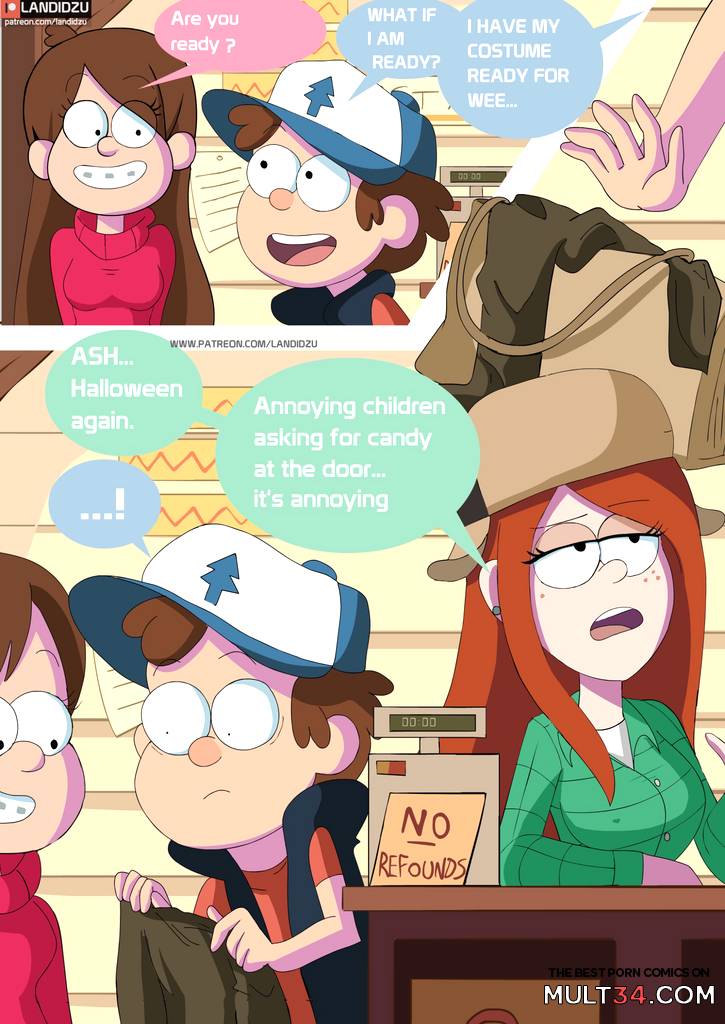 Trick or Treat - Landidzu - Porn Comics page 3