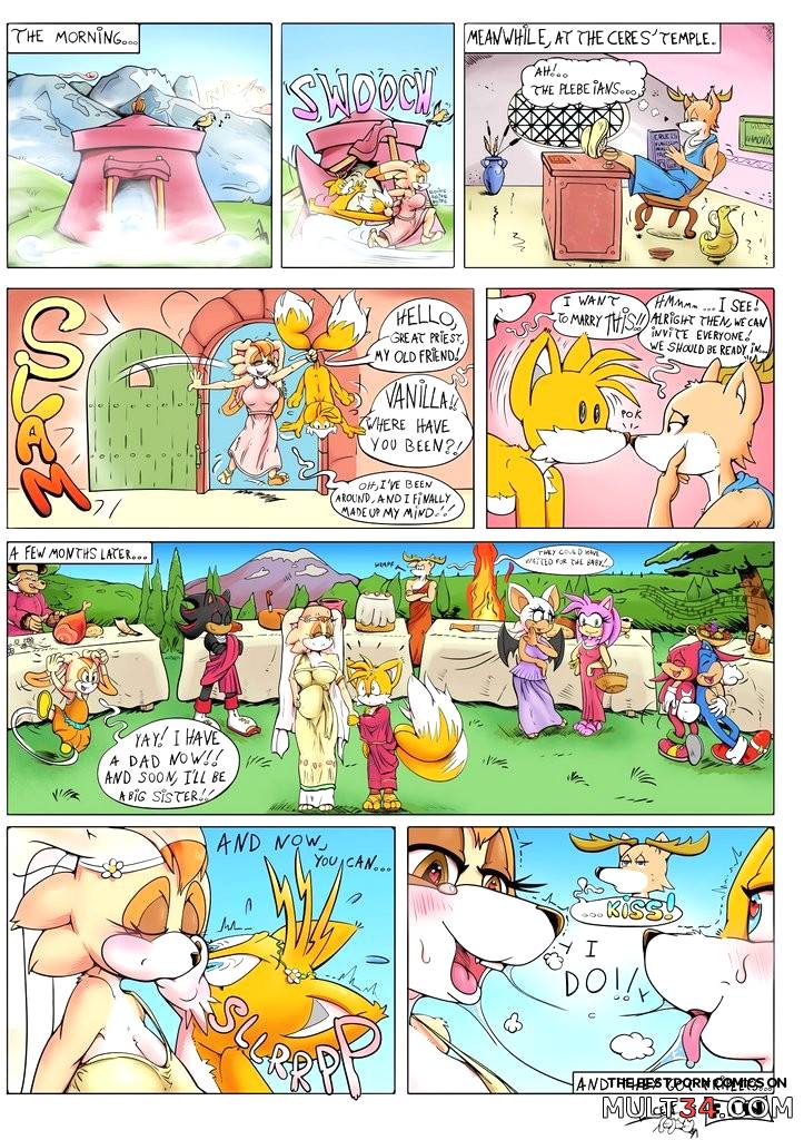 Vanilla Kidnap 2: Tails pays the price! - Porn Comics page 14