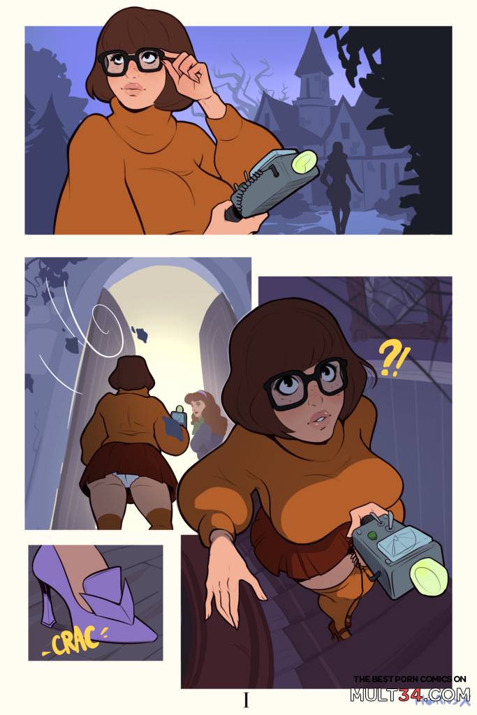 Velma and Daphne's spooky night - Porn Comics page 1