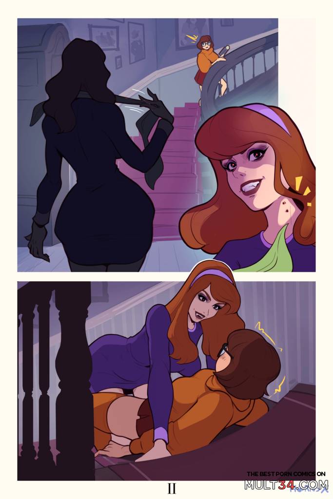 Velma and Daphne's spooky night - Porn Comics page 2