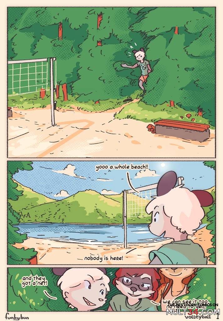 Volleyball - Porn Comics page 1