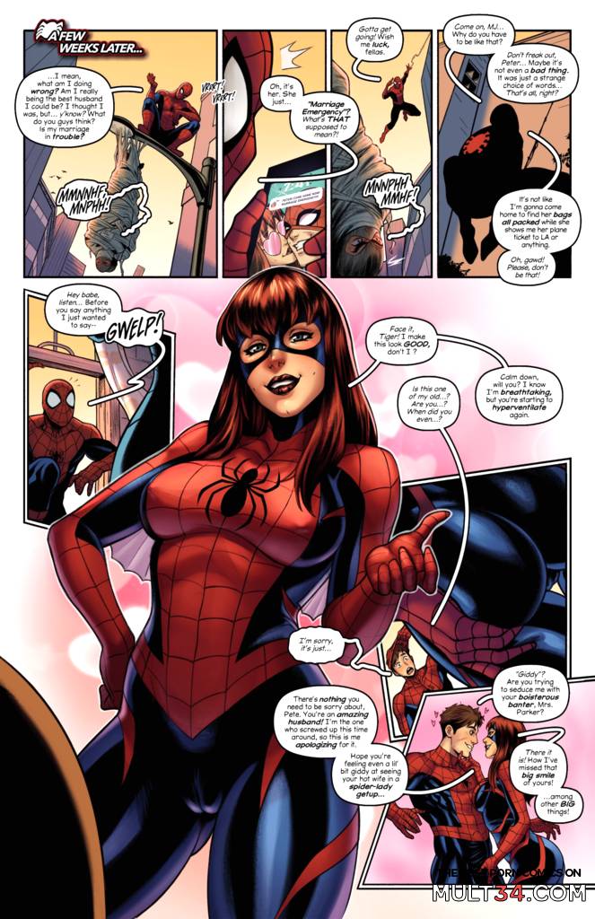 Webbed Wardrobe - Porn Comics page 4