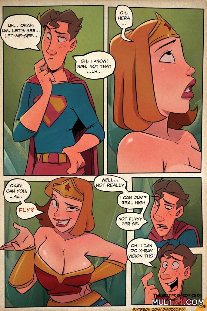 Wondermomma vs Superboy! - Porn Comics page 4