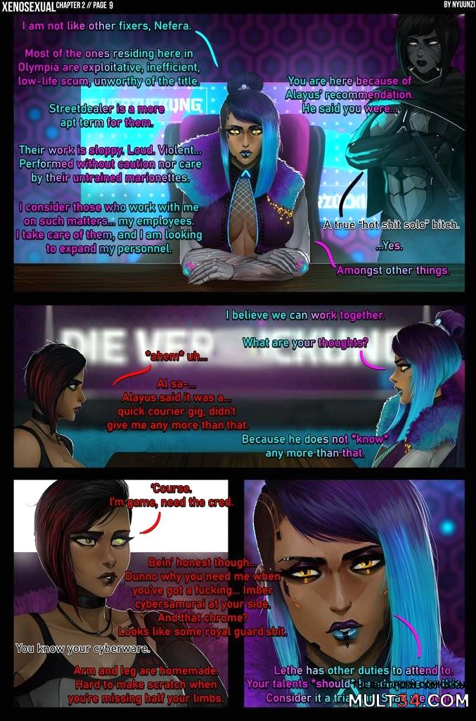 Xenosexual 2: OZURIE - Porn Comics page 10