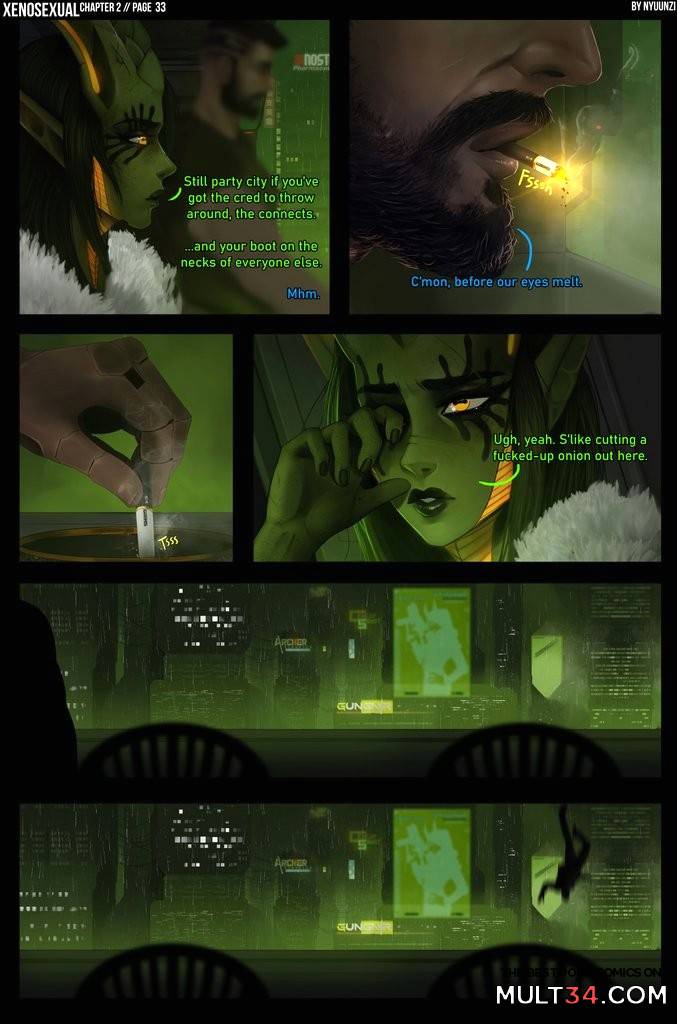Xenosexual 2: OZURIE - Porn Comics page 34