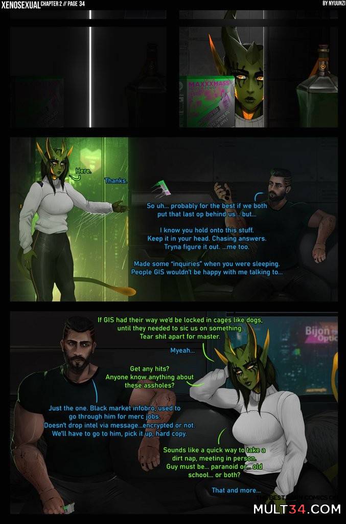 Xenosexual 2: OZURIE - Porn Comics page 35
