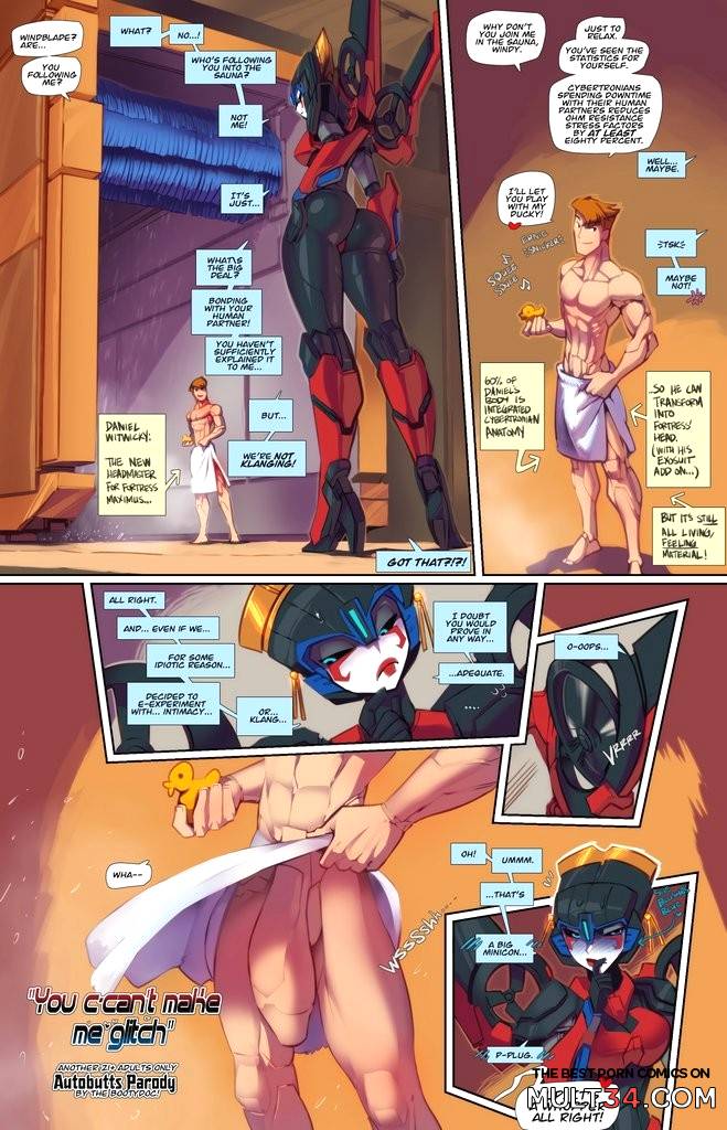 You C-can't make me Glitch - Porn Comics page 1