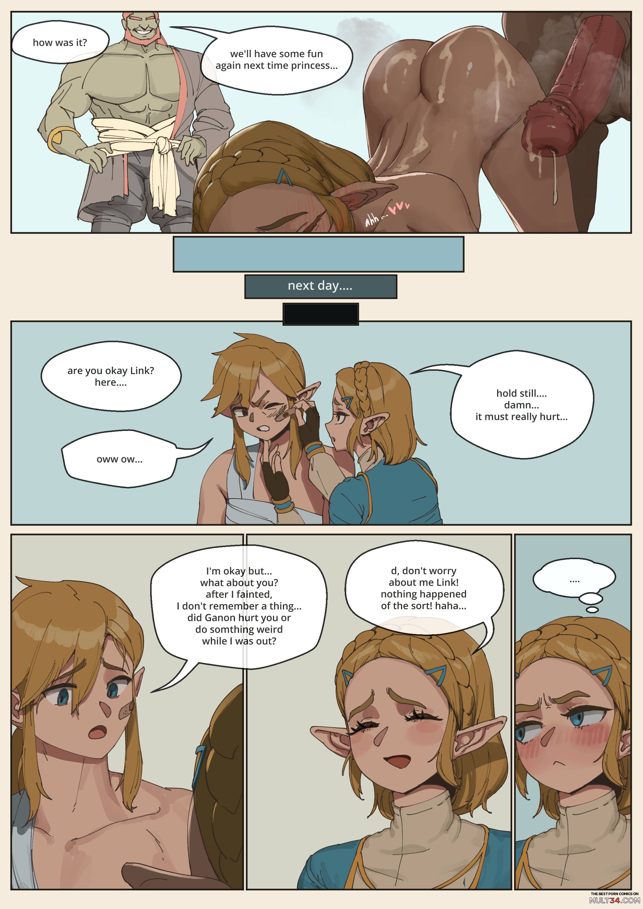 Zelda after Link passes out page 2