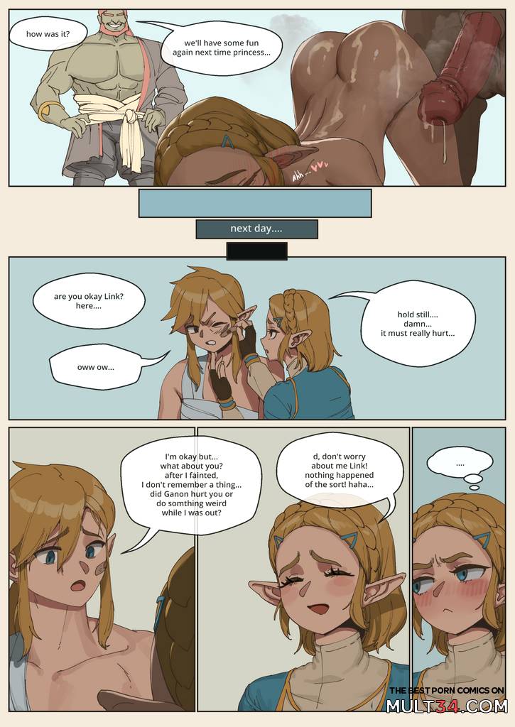 Zelda after Link passes out - Porn Comics page 2