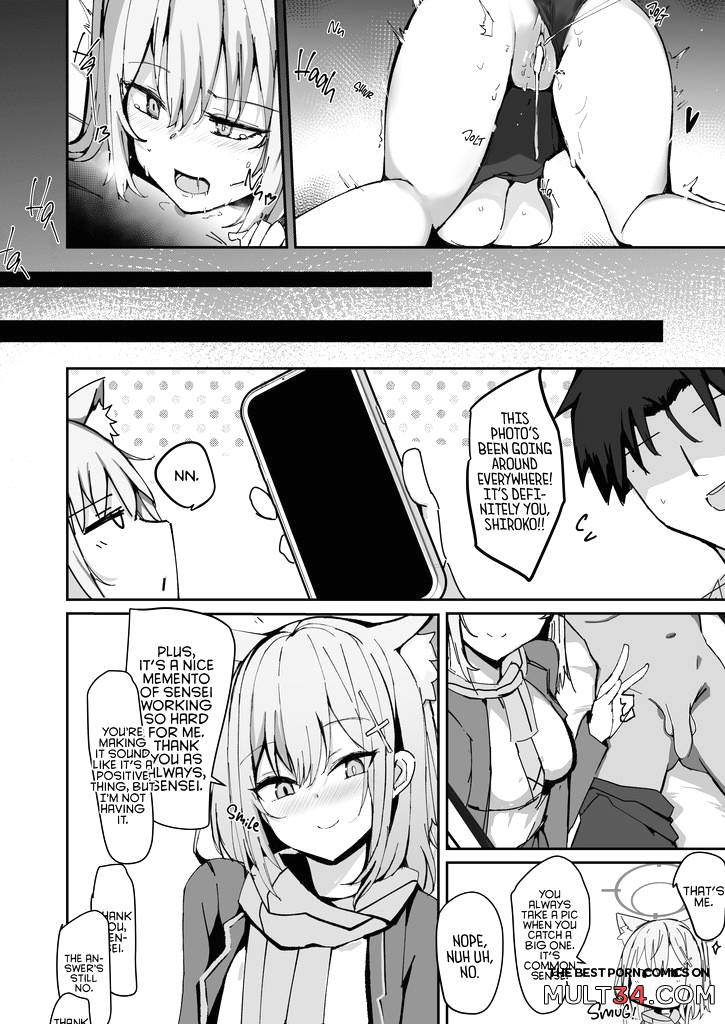 A Book Where I End Up Fucking Shiroko page 22