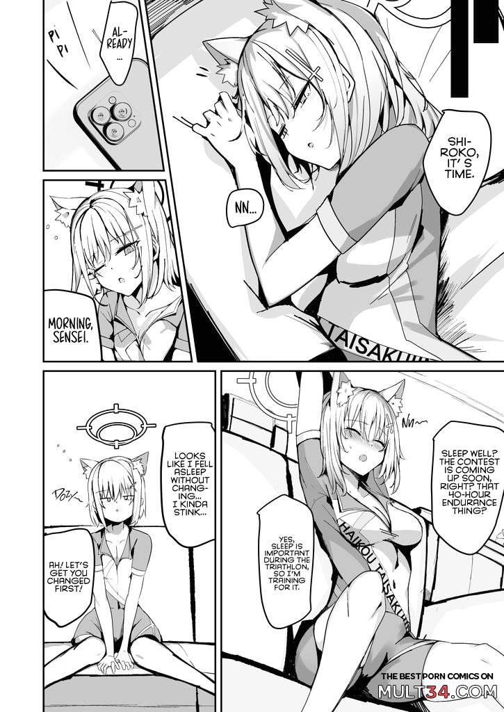 A Book Where I End Up Fucking Shiroko page 6