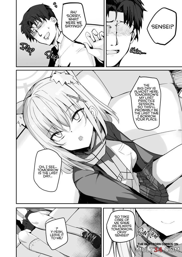 A Book Where I End Up Fucking Shiroko page 8