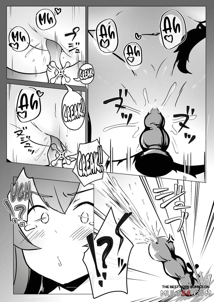 A Book where Miosha gets Naked Outside page 20