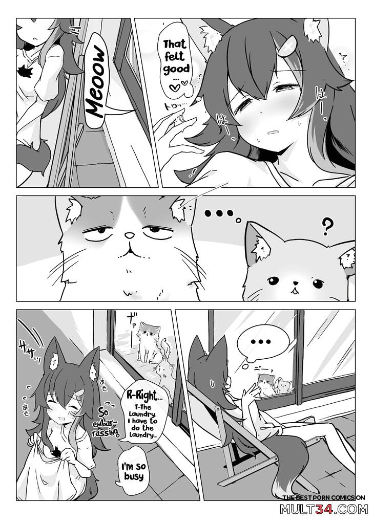 A Book where Miosha gets Naked Outside page 8