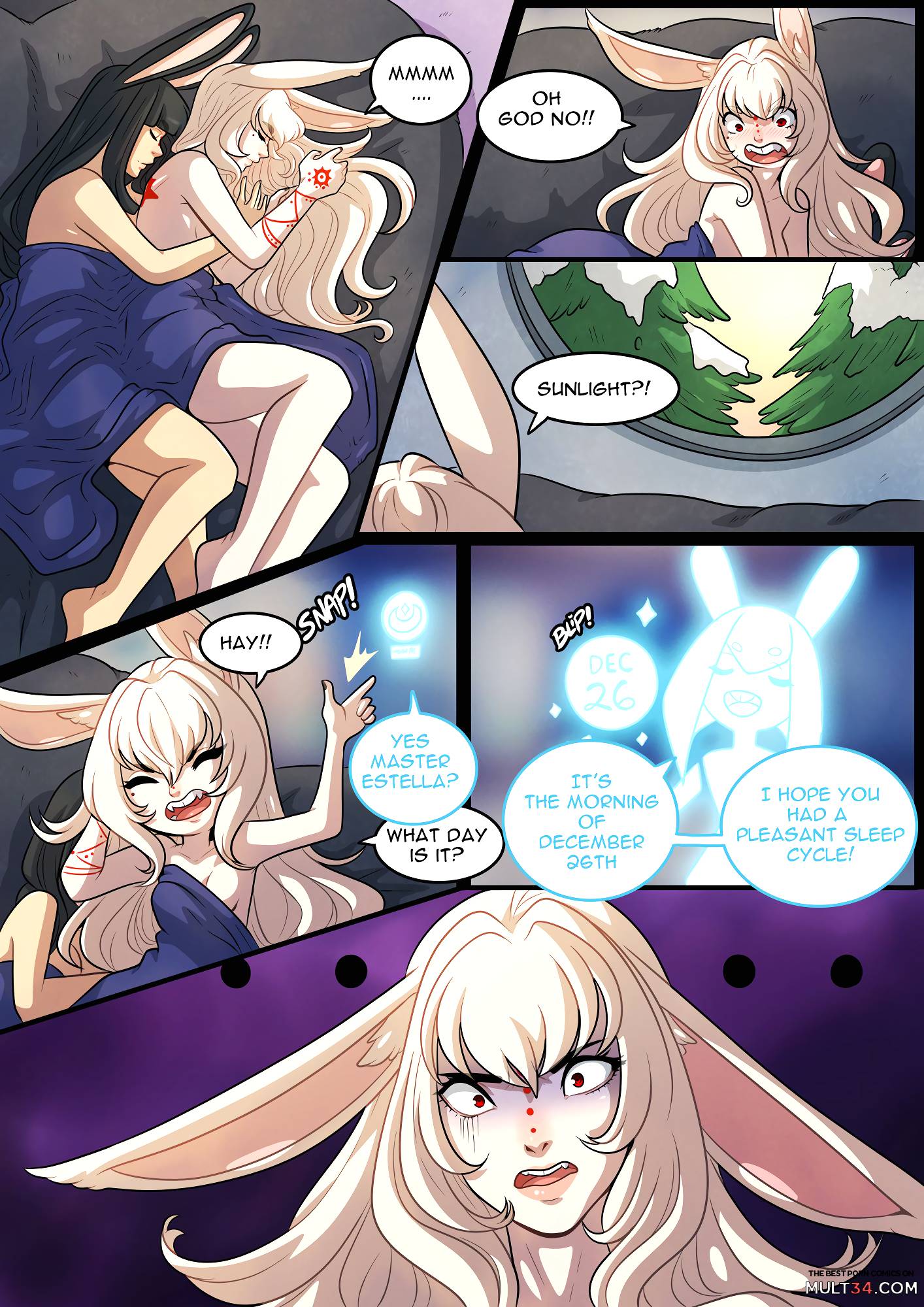A Very Bunny Christmas - Porn Comics page 28