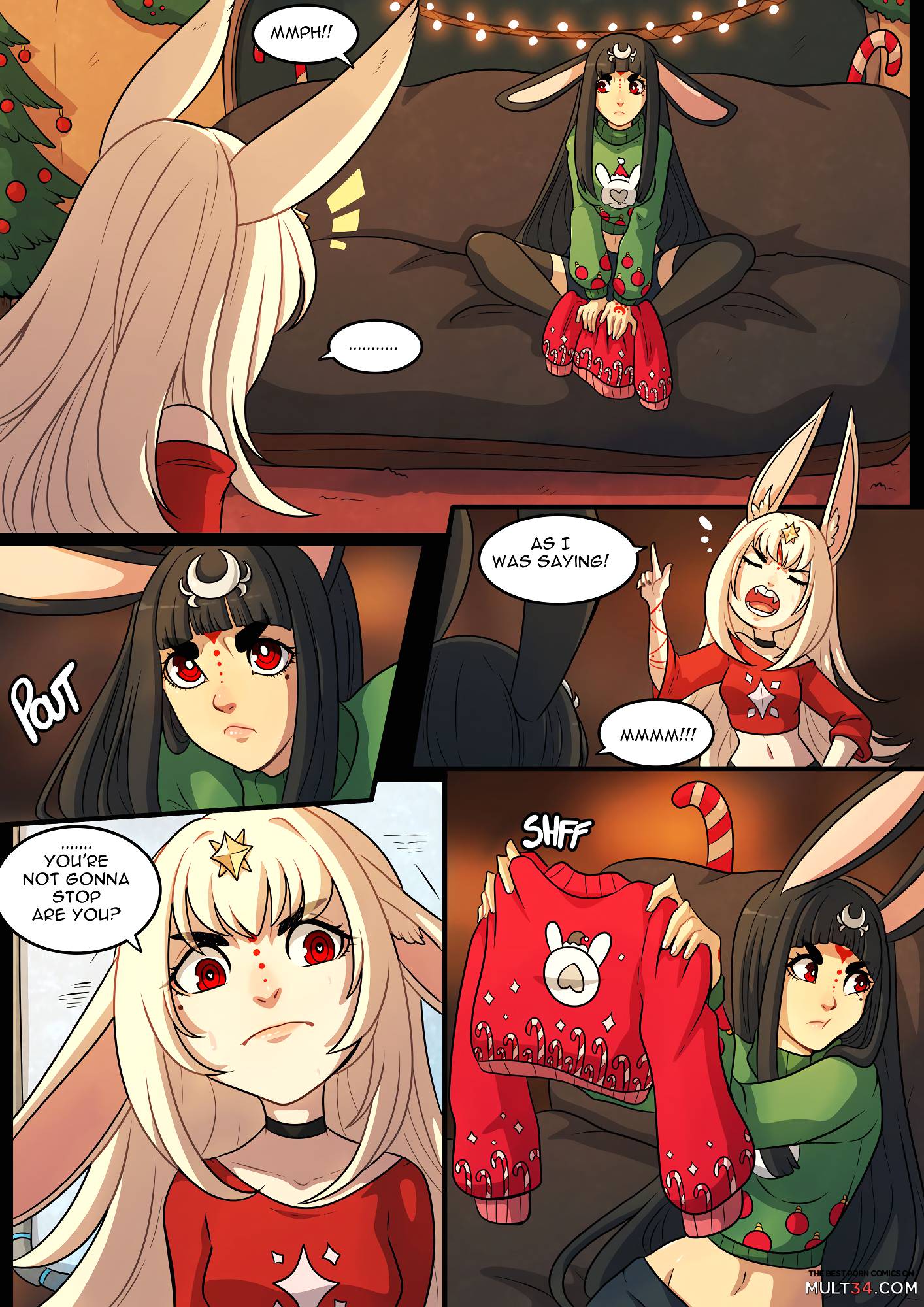 A Very Bunny Christmas - Porn Comics page 4