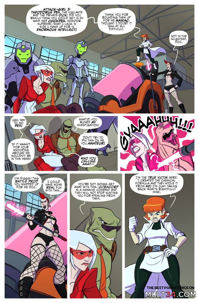 Attack-Girl: Maniac Pixie Dreamdust - Porn Comics page 4
