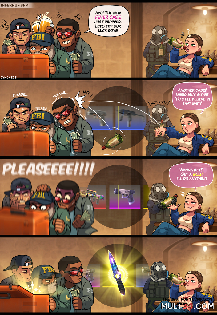 Ava Case Betting - Porn Comics page 3