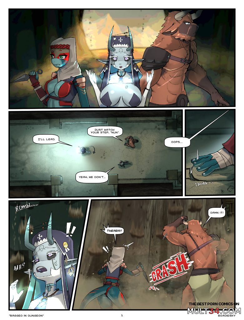 Bagged in Dungeon - Porn Comics page 2