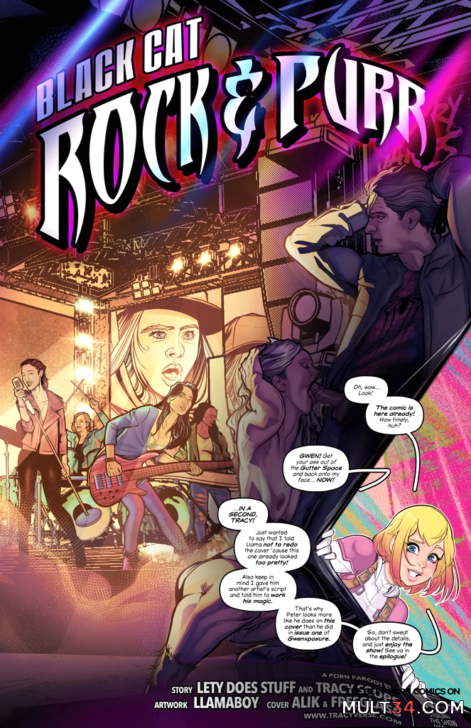 Black cat - Rock & Purr - Porn Comics page 1